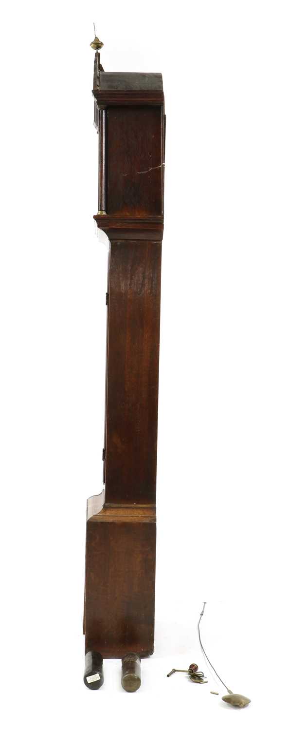 A George III oak longcase clock, - Image 2 of 4