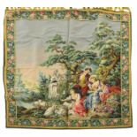 A verdure tapestry wall hanging
