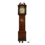 A late George III longcase clock,