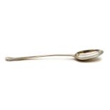 A George I silver Hanoverian pattern basting spoon,