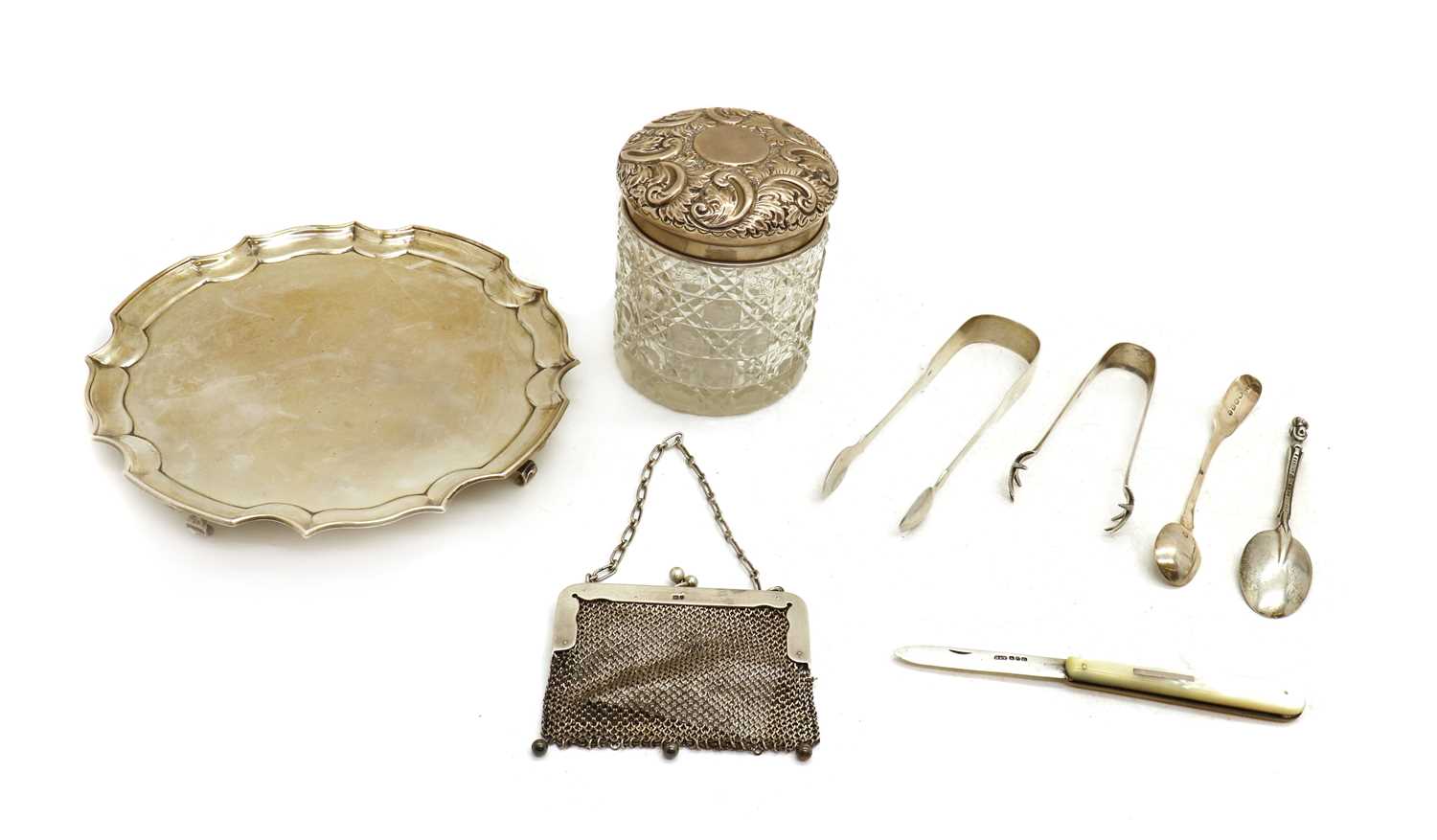 A collection of silver items, - Image 4 of 4