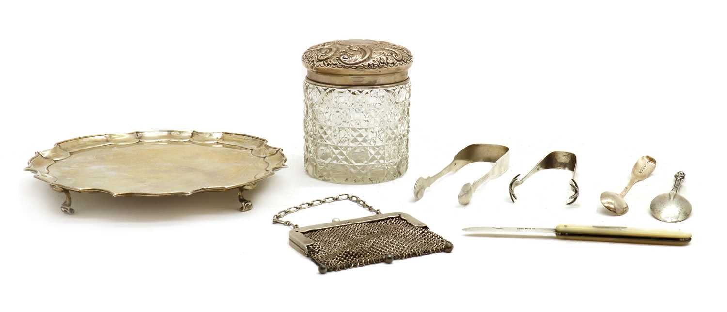 A collection of silver items, - Image 2 of 4