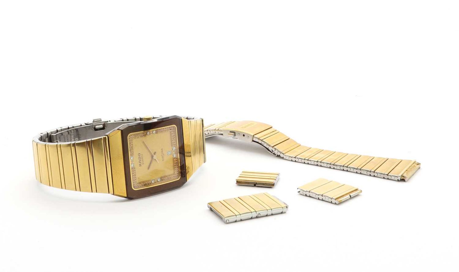 A Rado 'Diastar' quartz bracelet watch, - Image 2 of 2