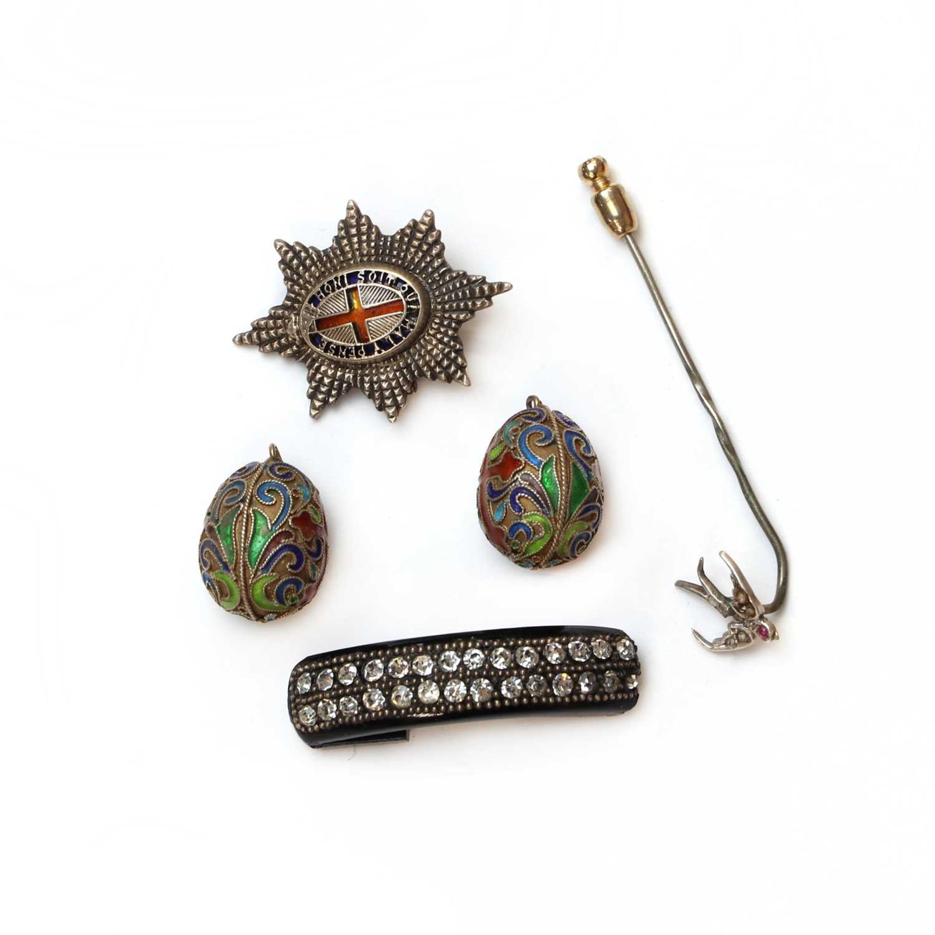 A collection of silver and costume jewellery, - Image 5 of 5