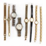 A collection of quartz watches,