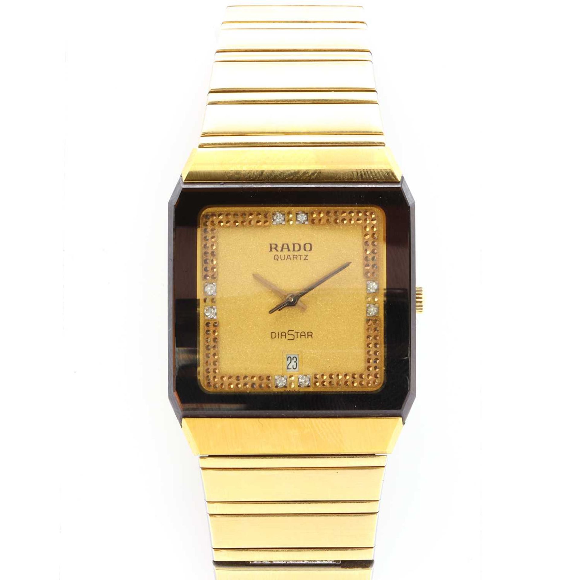 A Rado 'Diastar' quartz bracelet watch,