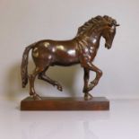 A figure of a horse