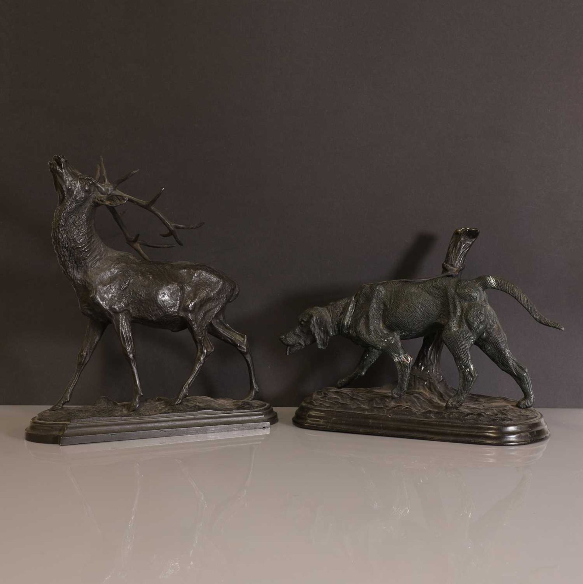 Two bronze figures - Bild 3 aus 5