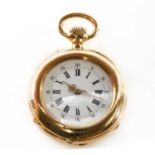 A French fob watch, c.1900,