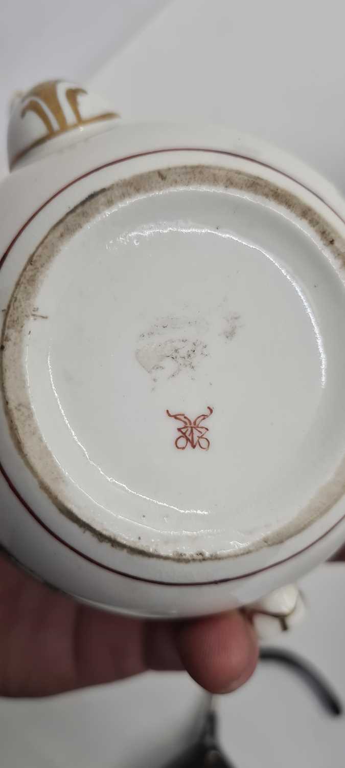 A Dresden porcelain bowl - Image 7 of 8