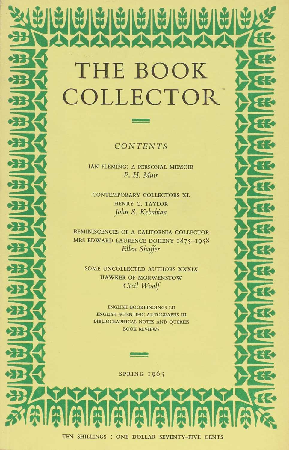 PERIODICAL: THE BOOK COLLECTOR: - Image 2 of 2