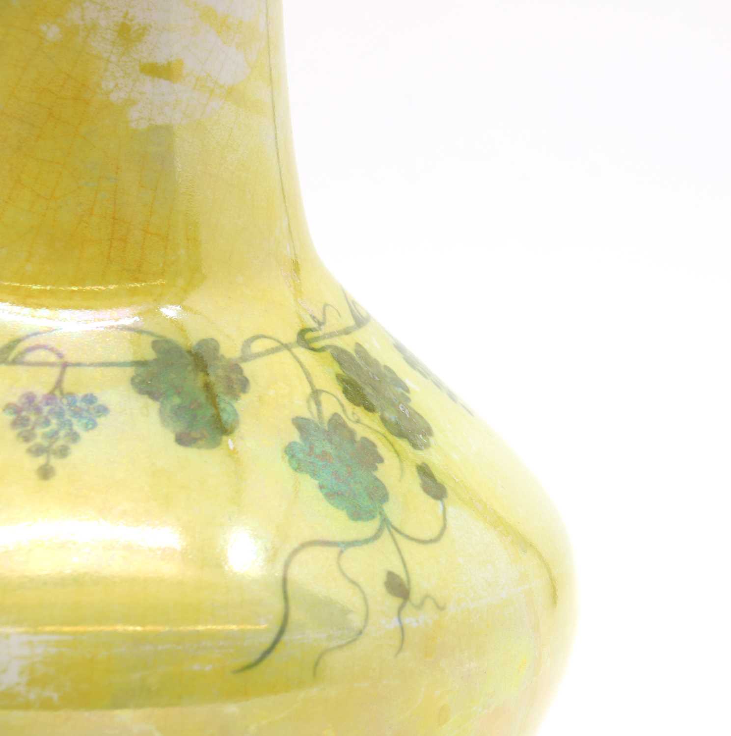 A Ruskin pottery vase, - Image 4 of 4