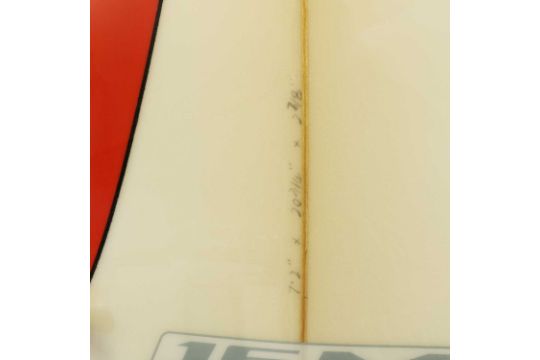 A limited edition Ferrari Scuderia Spider 16M surfboard, - Image 6 of 8