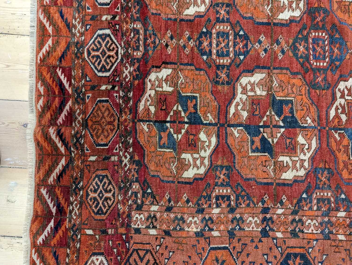 A Tekke Turkmen carpet - Image 42 of 46