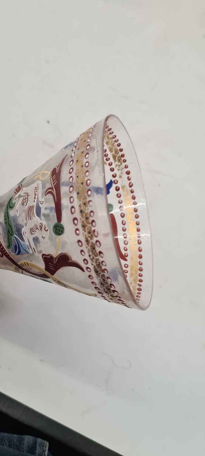 A group of enamelled Historismus glass - Image 38 of 42