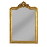 A large Baroque style mirror