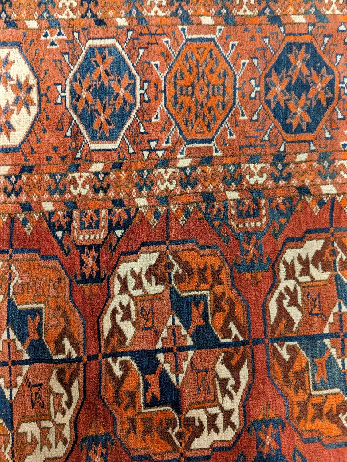 A Tekke Turkmen carpet - Image 44 of 46