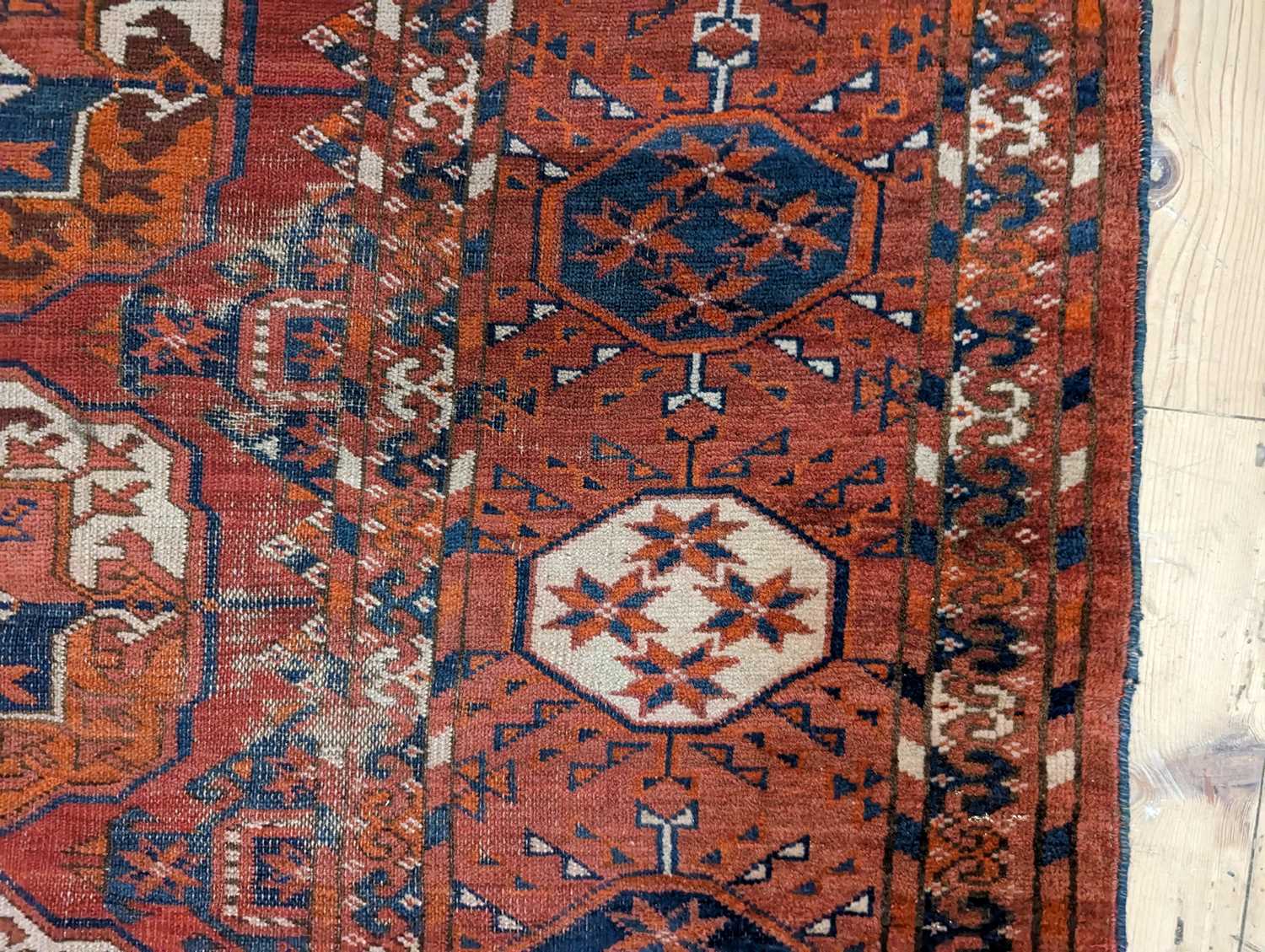 A Tekke Turkmen carpet - Image 37 of 46