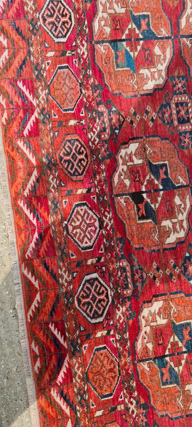 A Tekke Turkmen carpet - Image 20 of 46