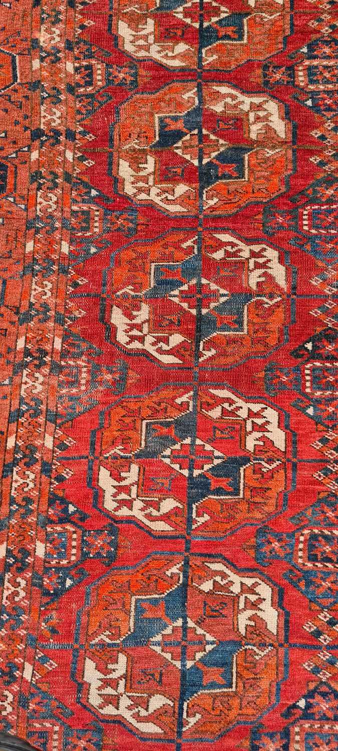 A Tekke Turkmen carpet - Image 23 of 46