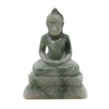 A Chinese hardstone Buddha,