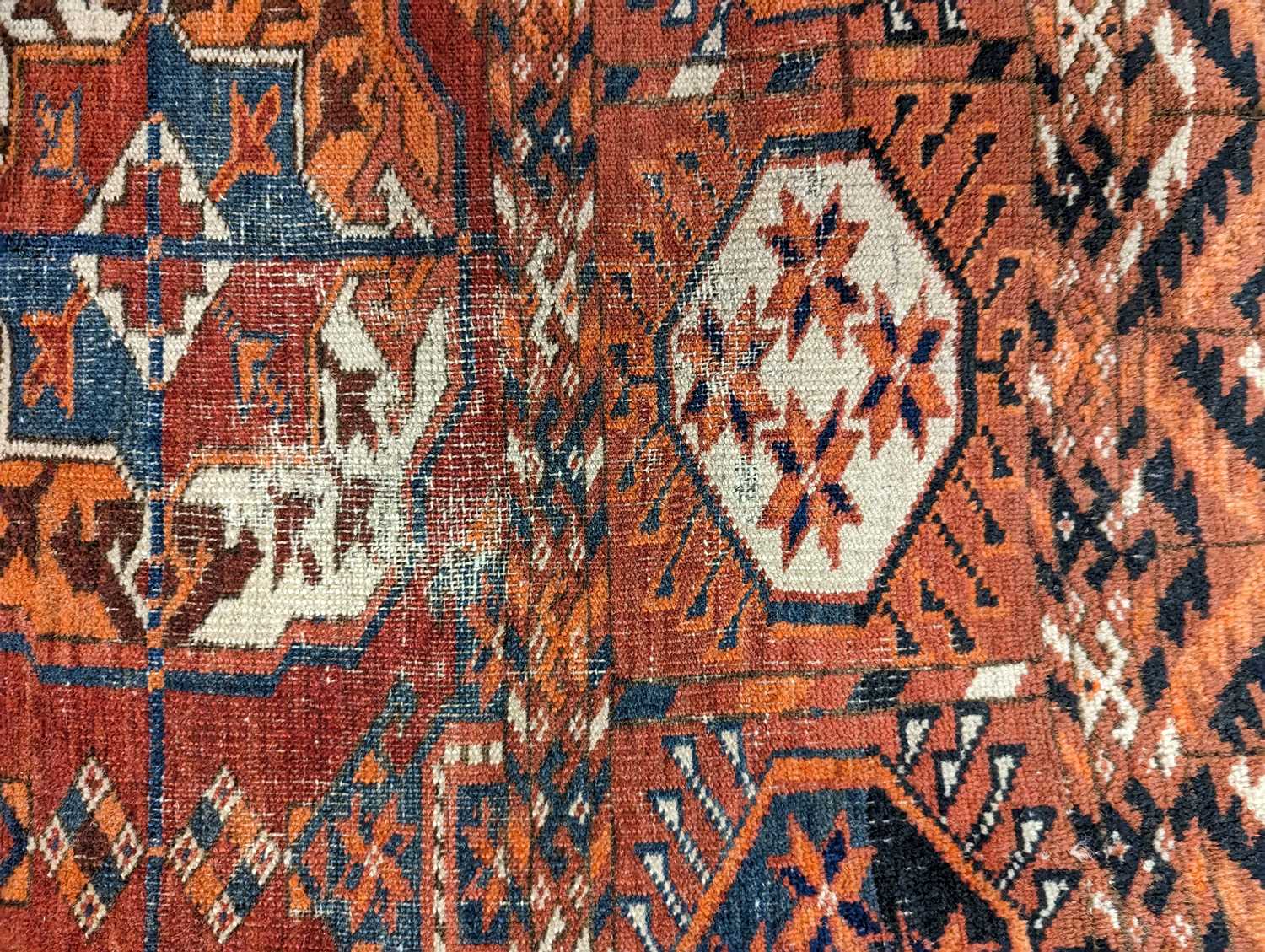 A Tekke Turkmen carpet - Image 31 of 46