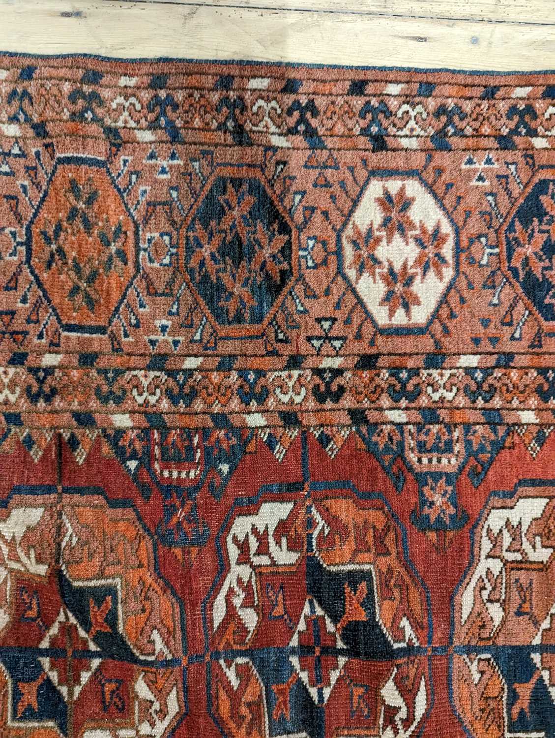 A Tekke Turkmen carpet - Image 25 of 46