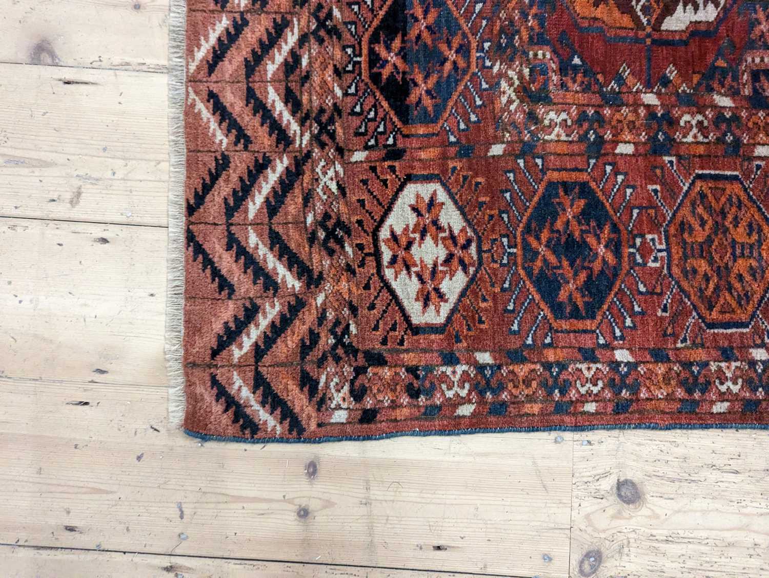 A Tekke Turkmen carpet - Image 29 of 46