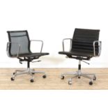 A Herman Miller desk chair,