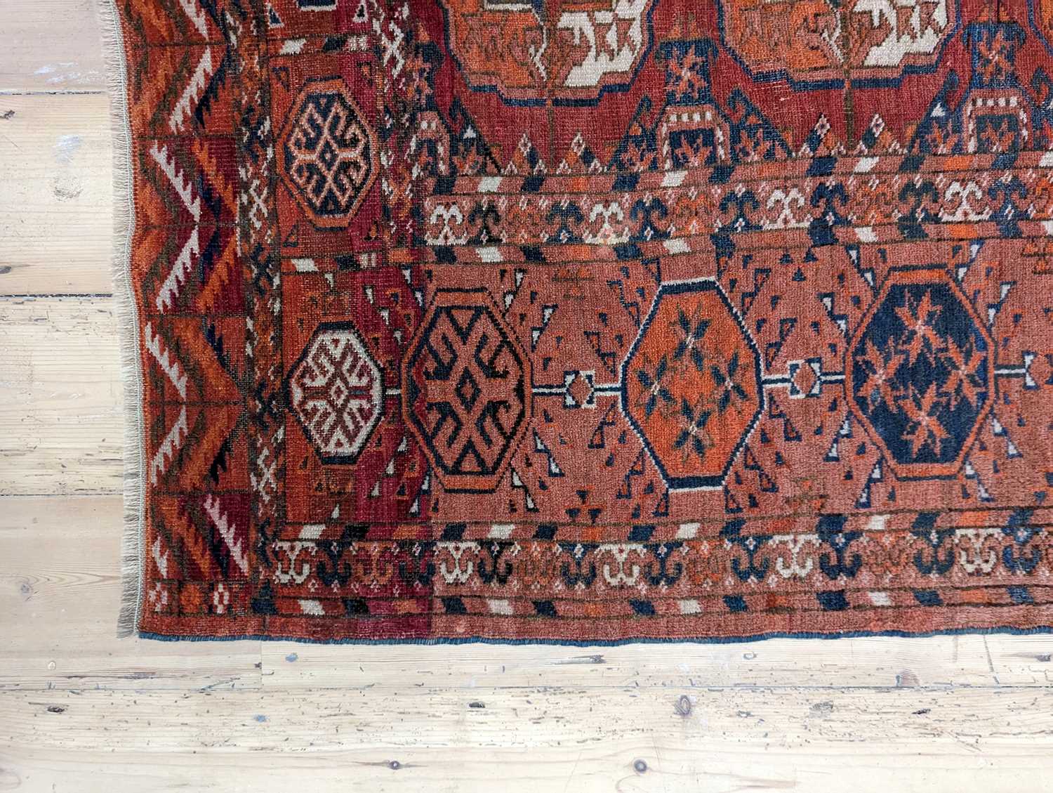 A Tekke Turkmen carpet - Image 40 of 46