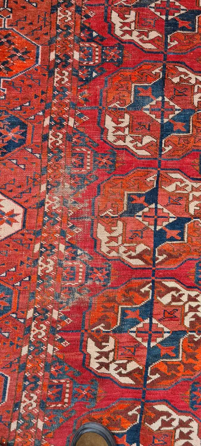 A Tekke Turkmen carpet - Image 18 of 46