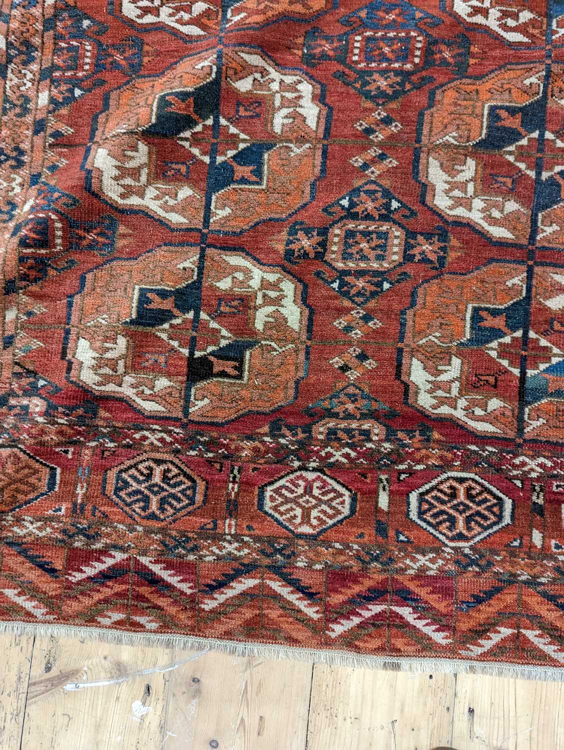A Tekke Turkmen carpet - Image 39 of 46