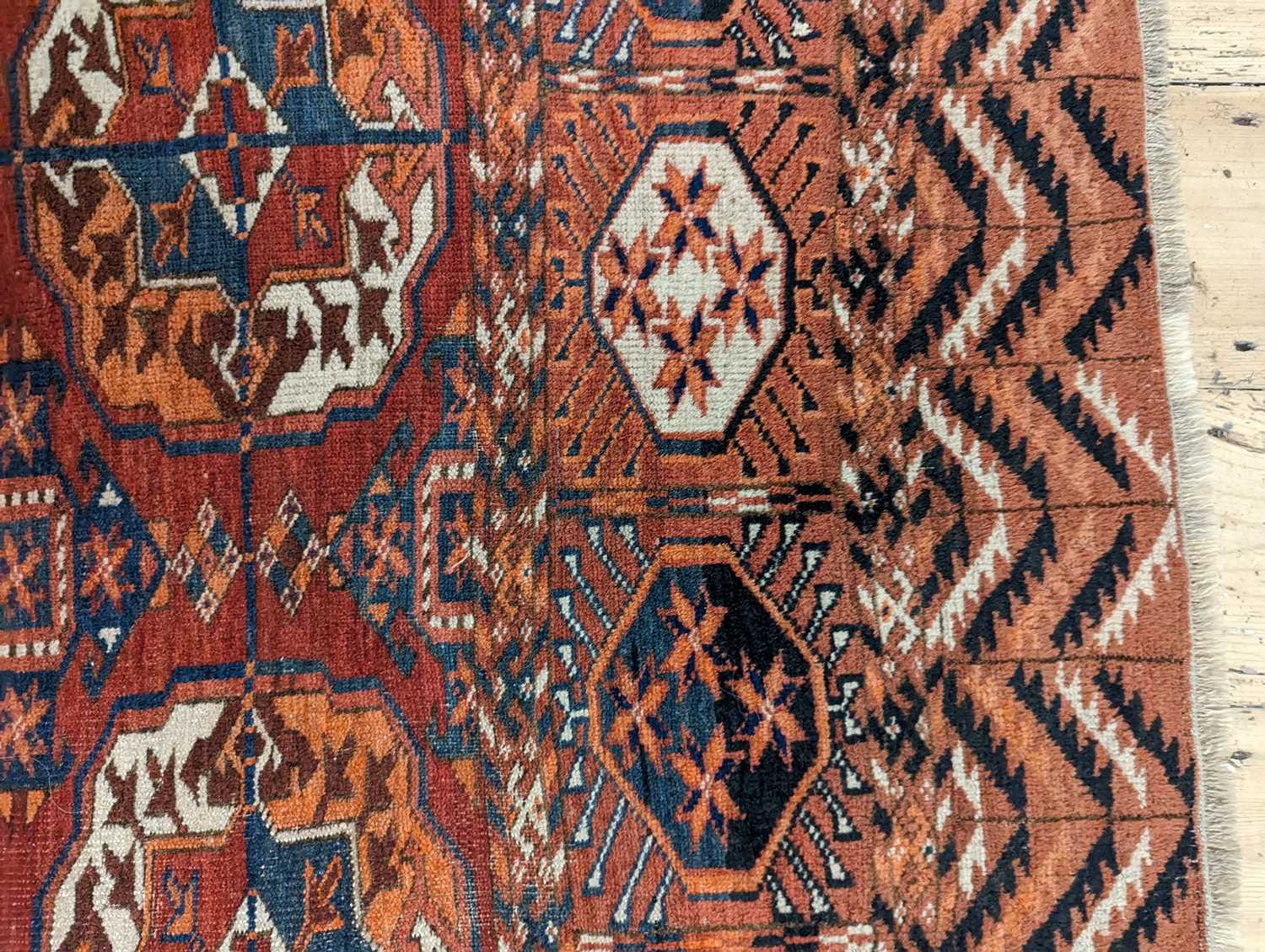 A Tekke Turkmen carpet - Image 34 of 46
