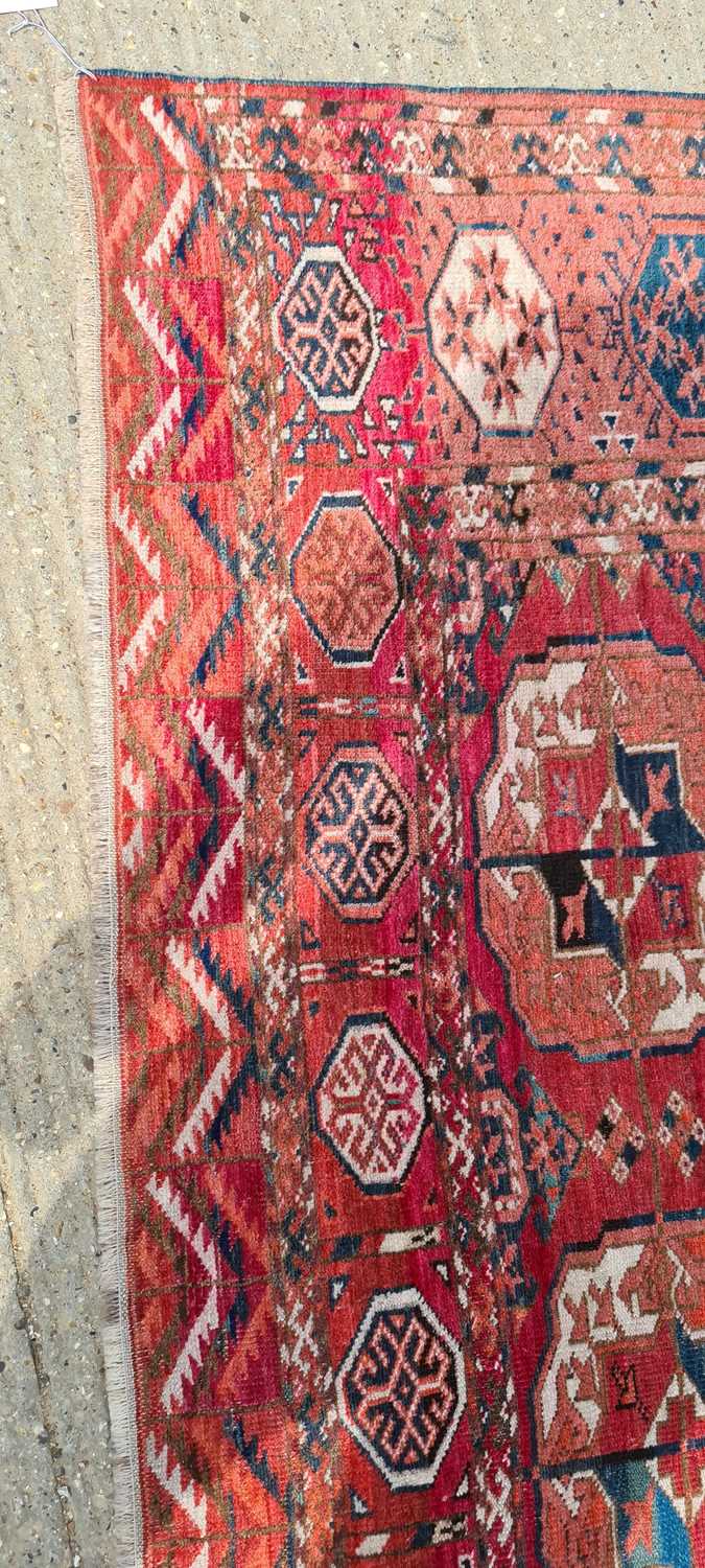 A Tekke Turkmen carpet - Image 19 of 46
