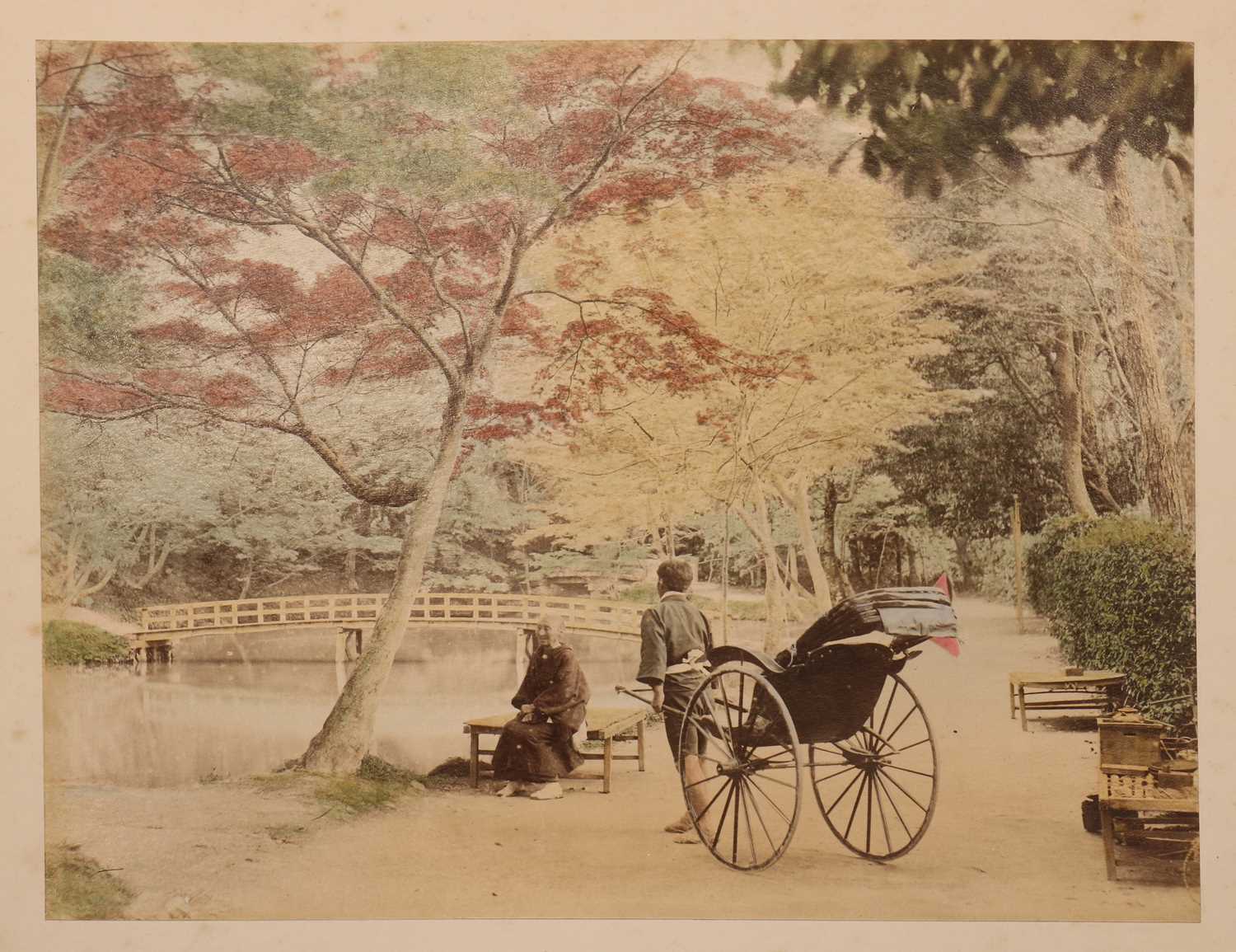 A lacquered photograph album, - Image 13 of 17