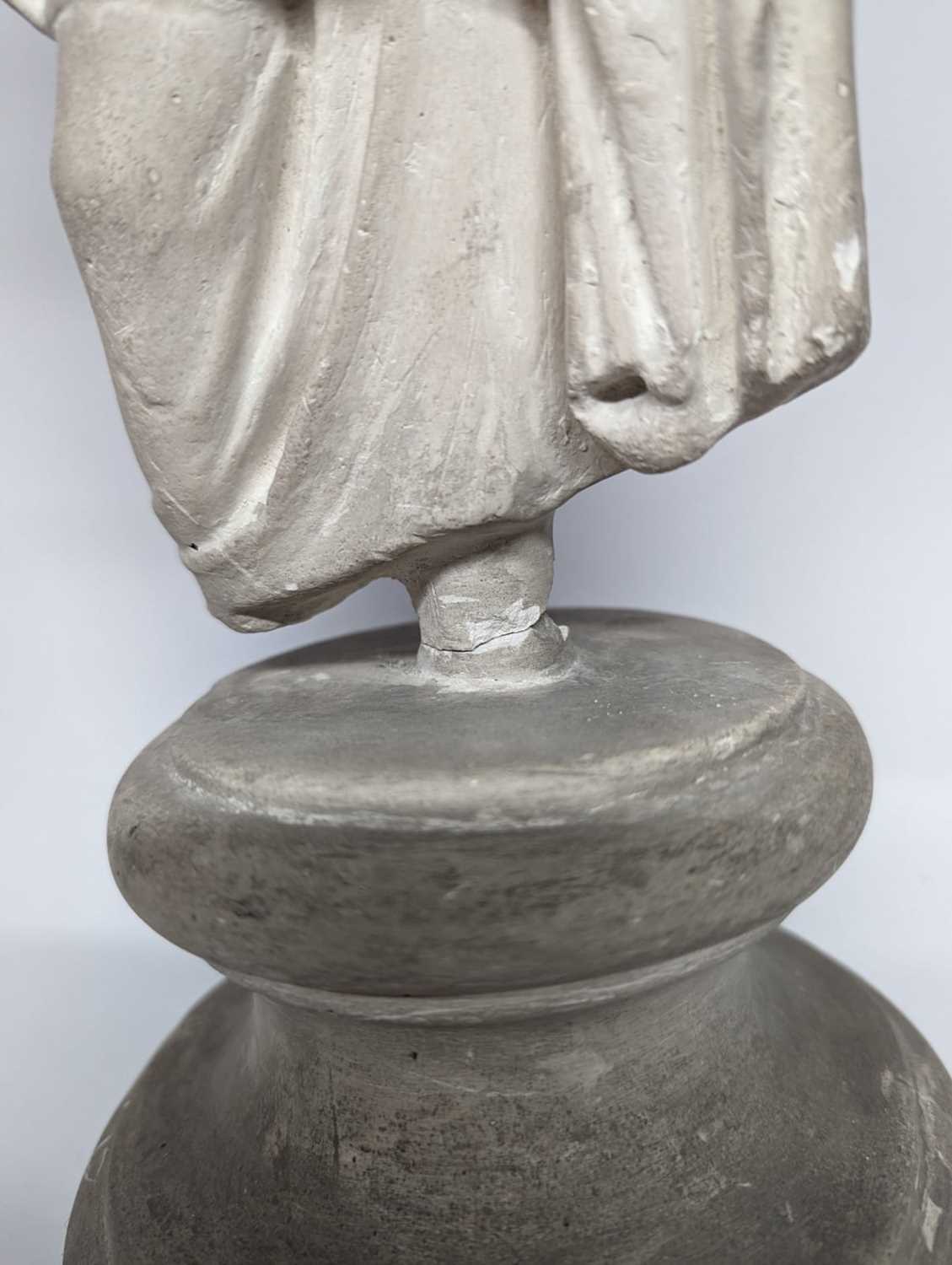 A plaster figure after the antique, - Image 9 of 14