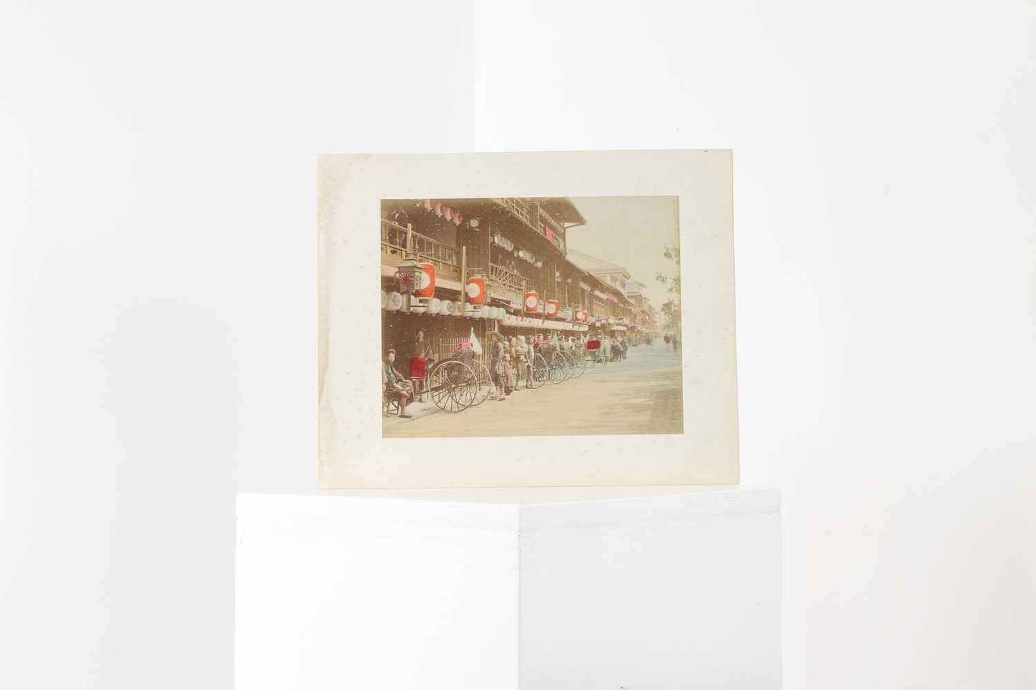 A lacquered photograph album,