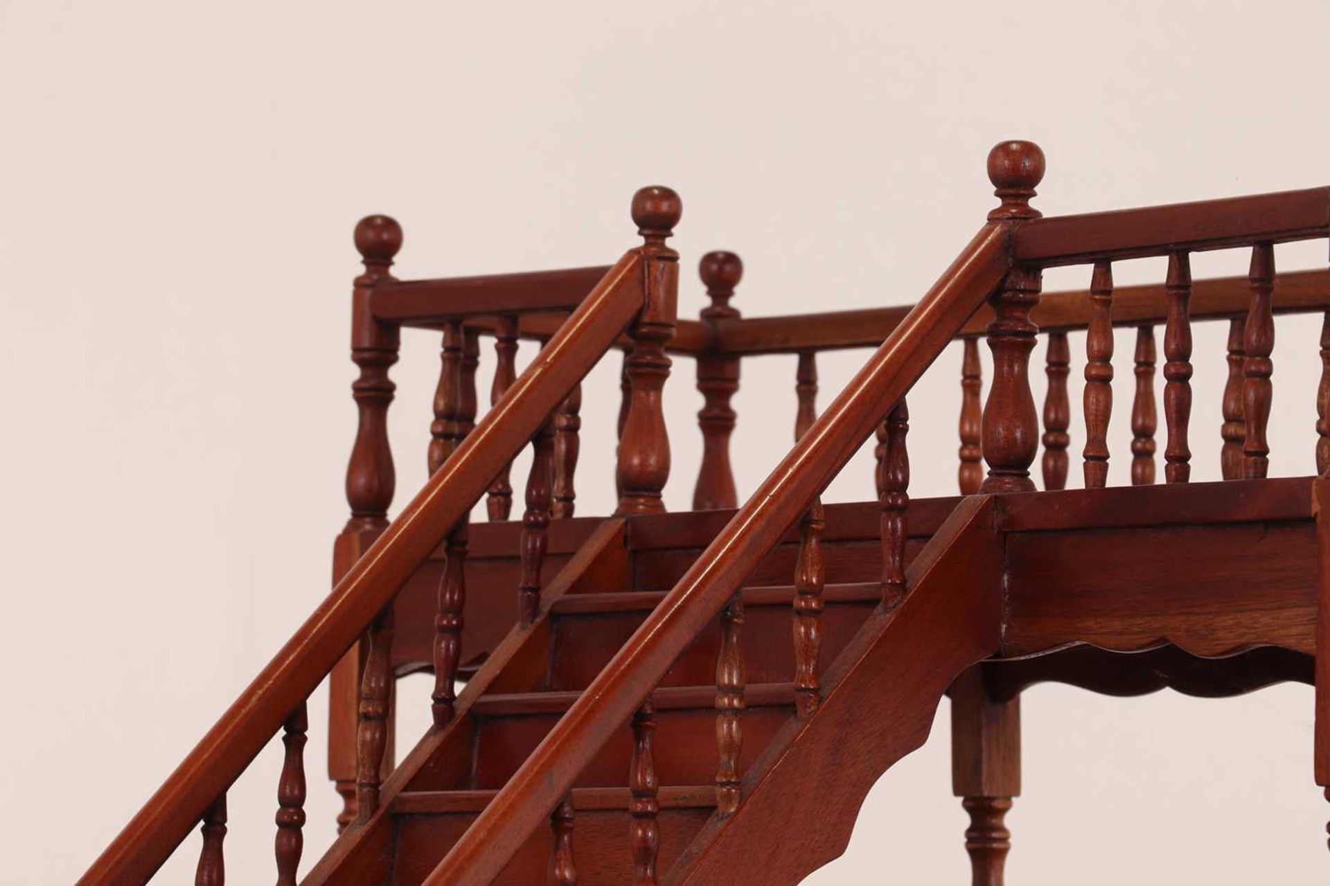 Two wooden architectural models of staircases, - Image 12 of 39