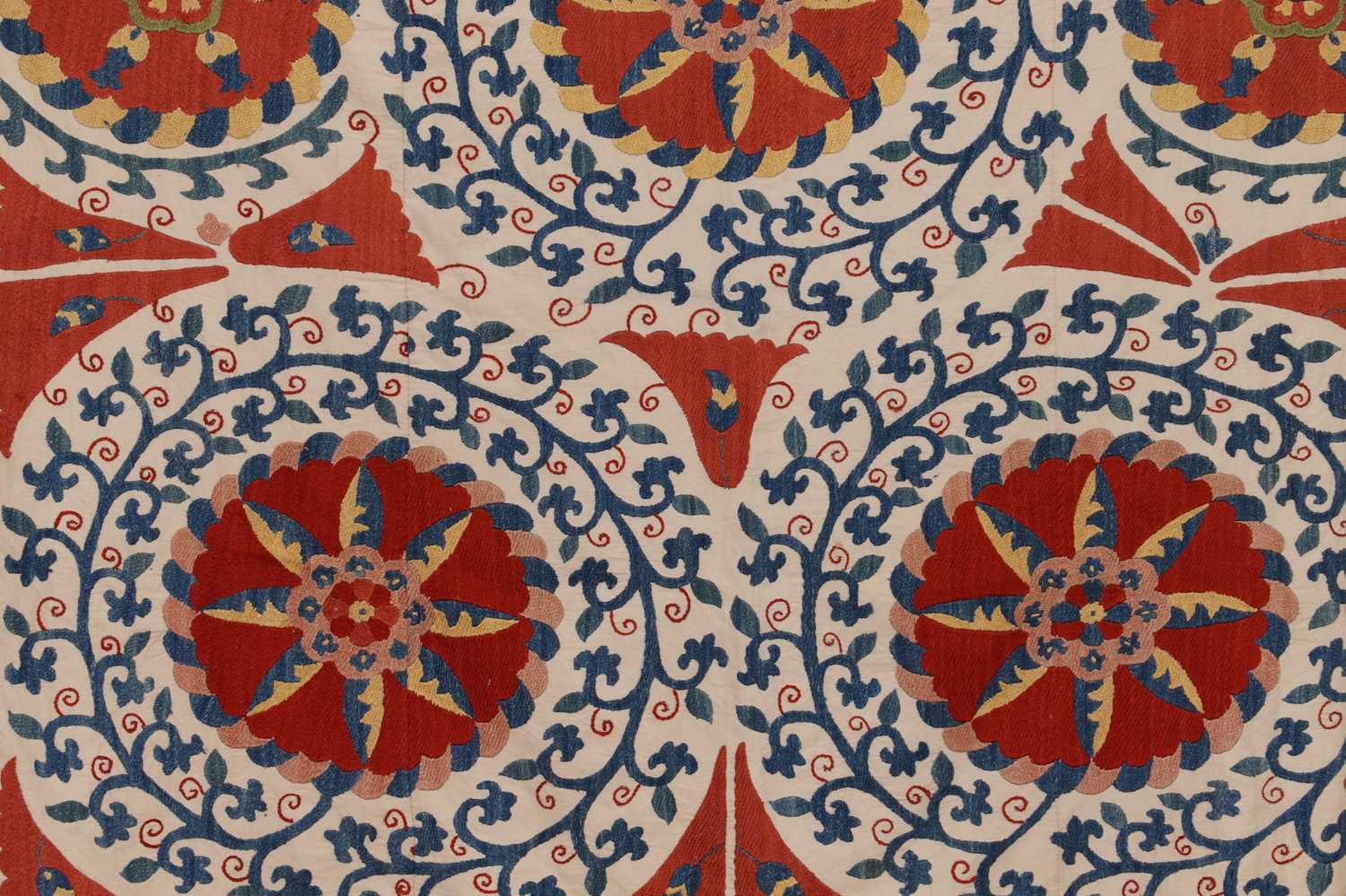 A suzani textile, - Image 5 of 8