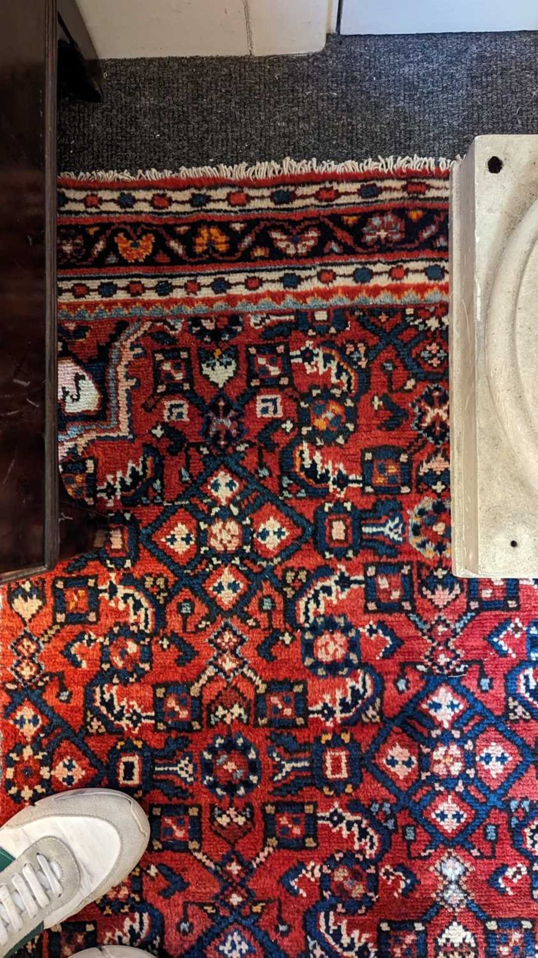 A Persian Malayer wool runner - Bild 14 aus 15