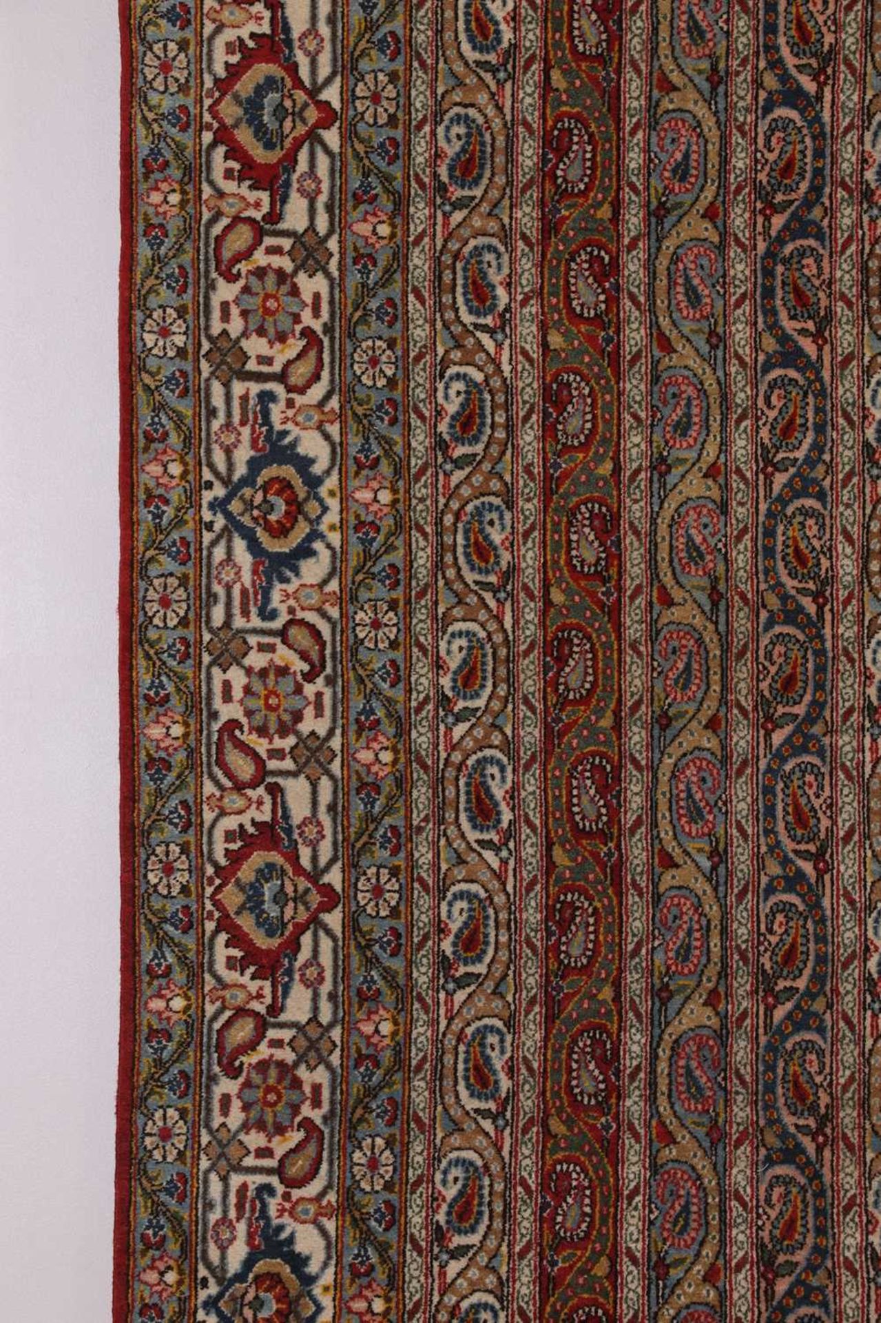 A Persian wool carpet, - Image 4 of 12