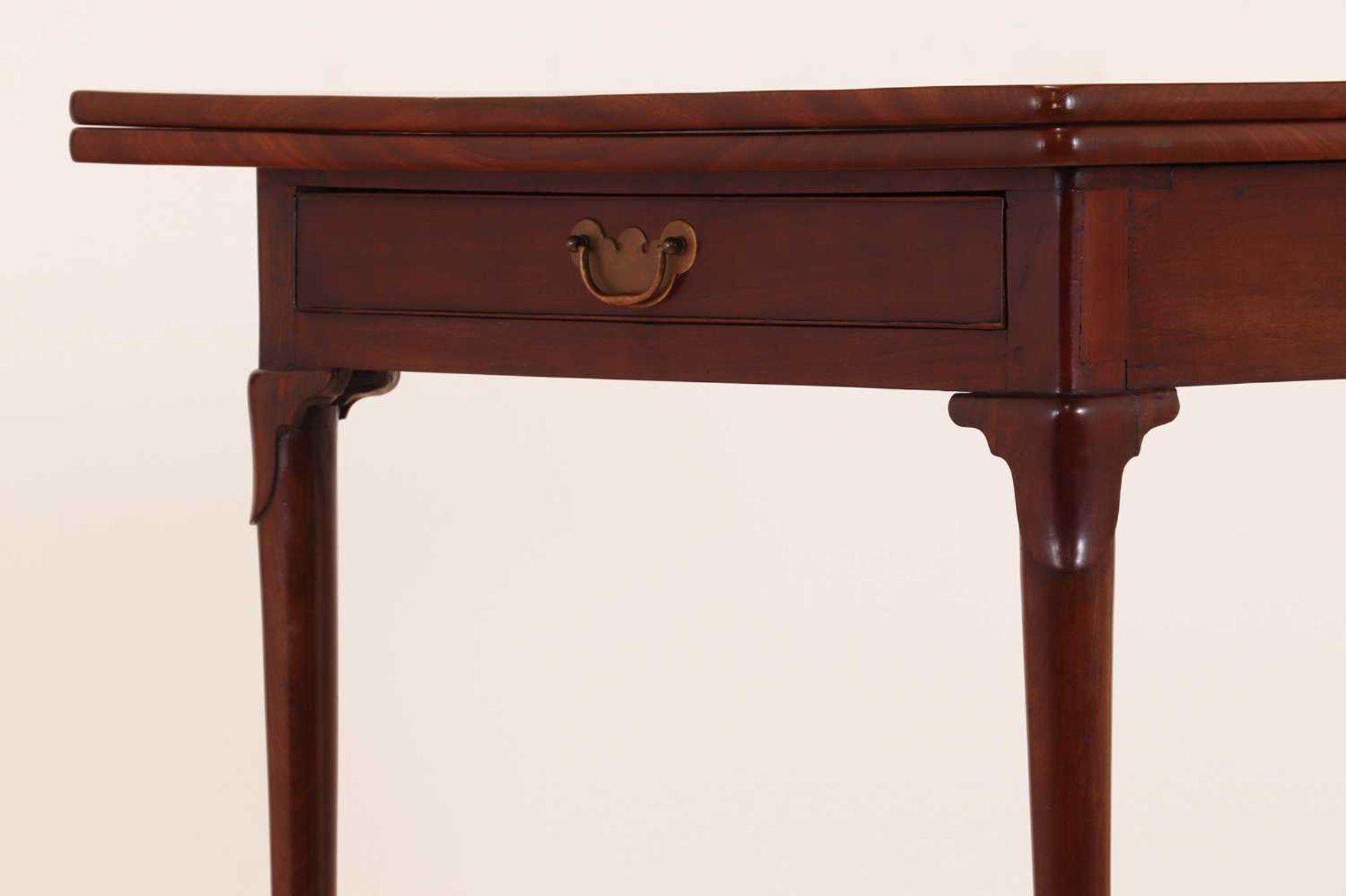 A mahogany triangular tea table, - Image 5 of 37