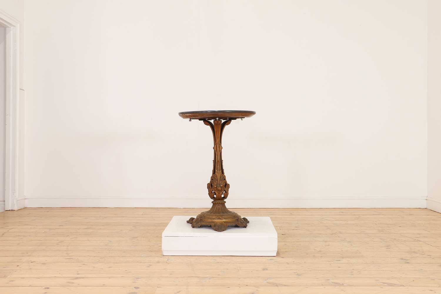 A grand-tour-style bronze and marble occasional table, - Image 11 of 27