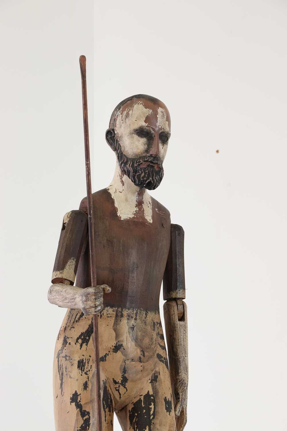 A Spanish Colonial Santos figure, - Image 2 of 7