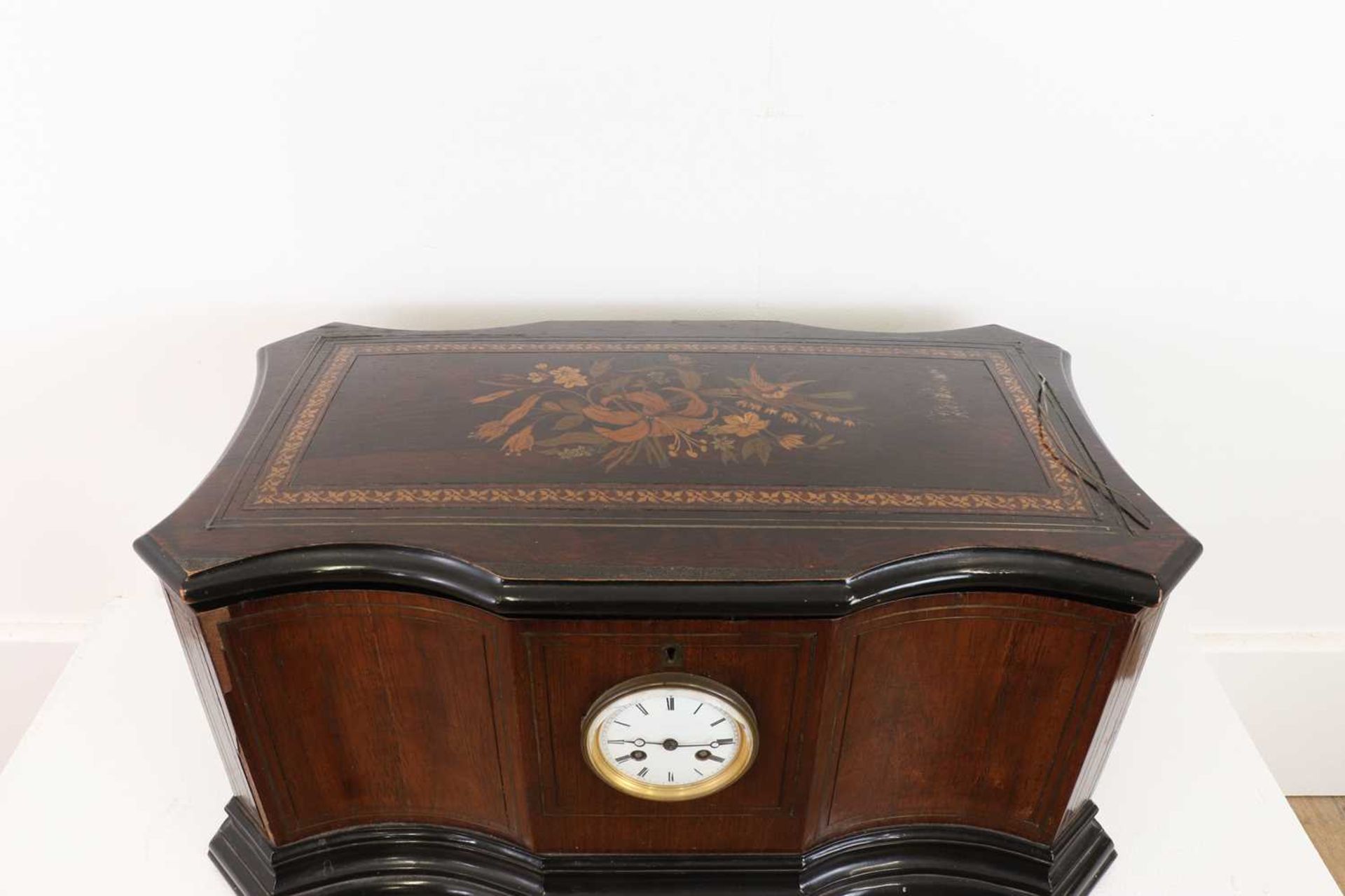 A rare bells-in-view musical box, - Image 3 of 8