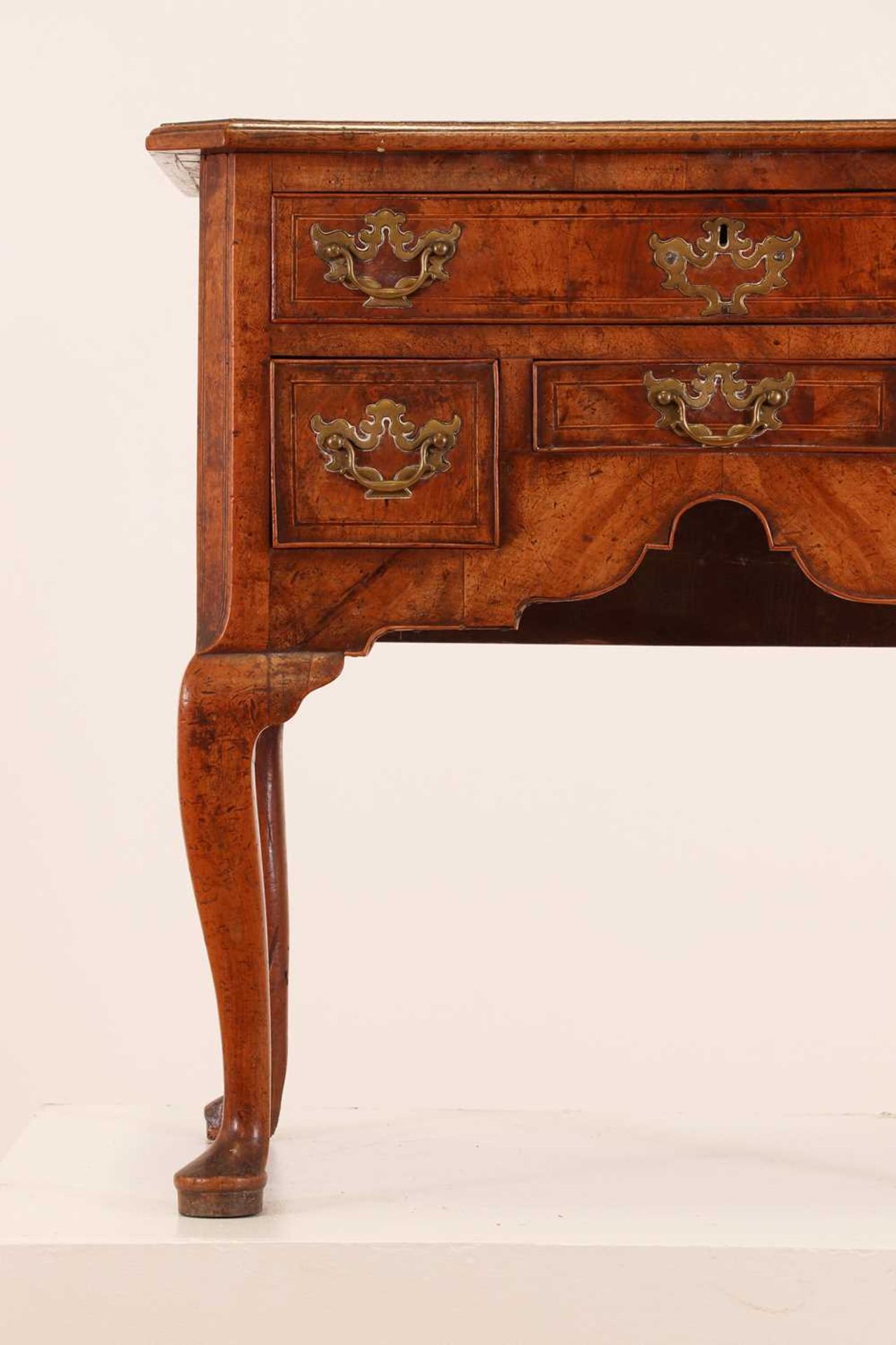 A walnut lowboy, - Image 6 of 25