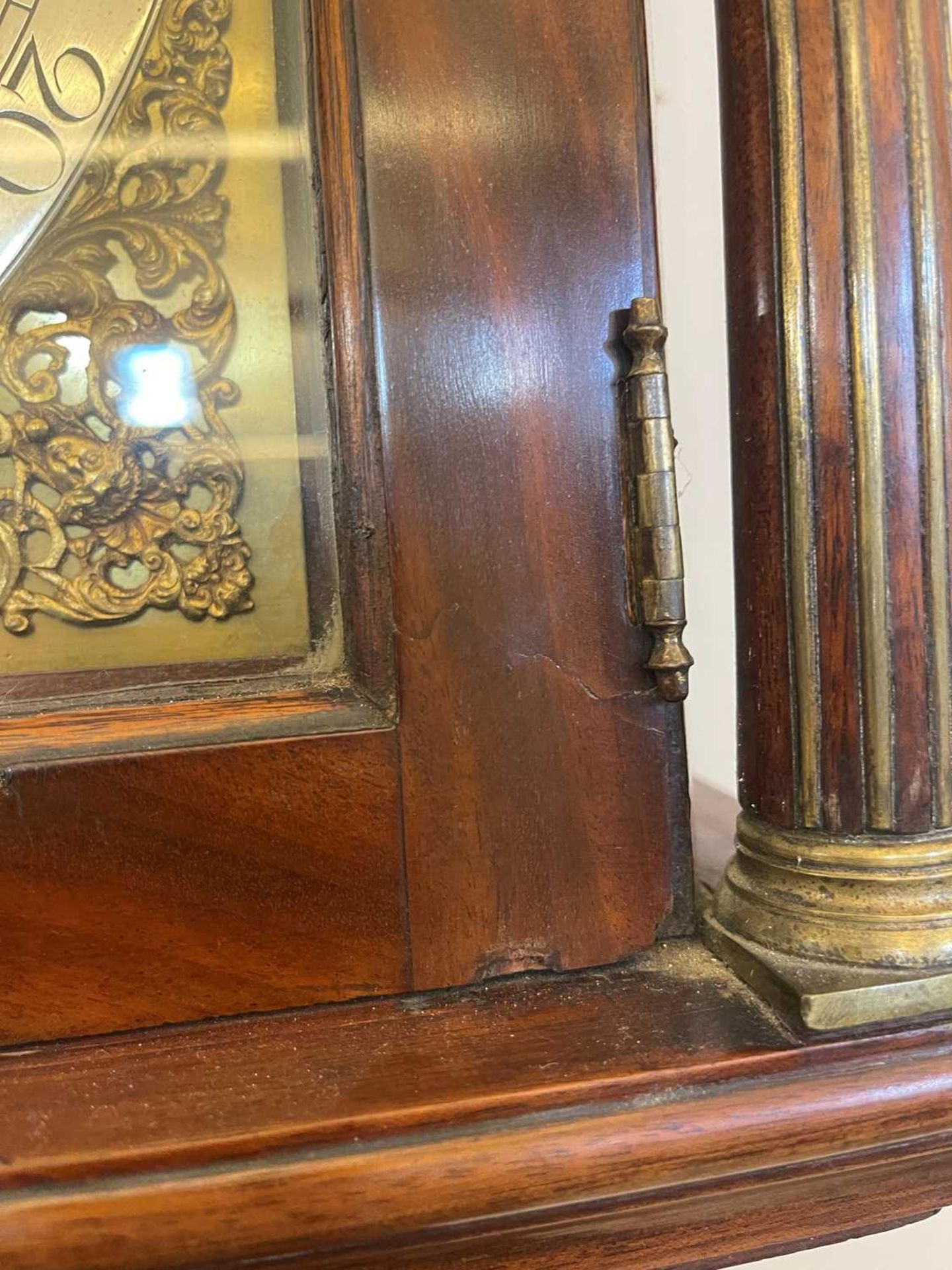 A George III mahogany longcase clock, - Bild 18 aus 26