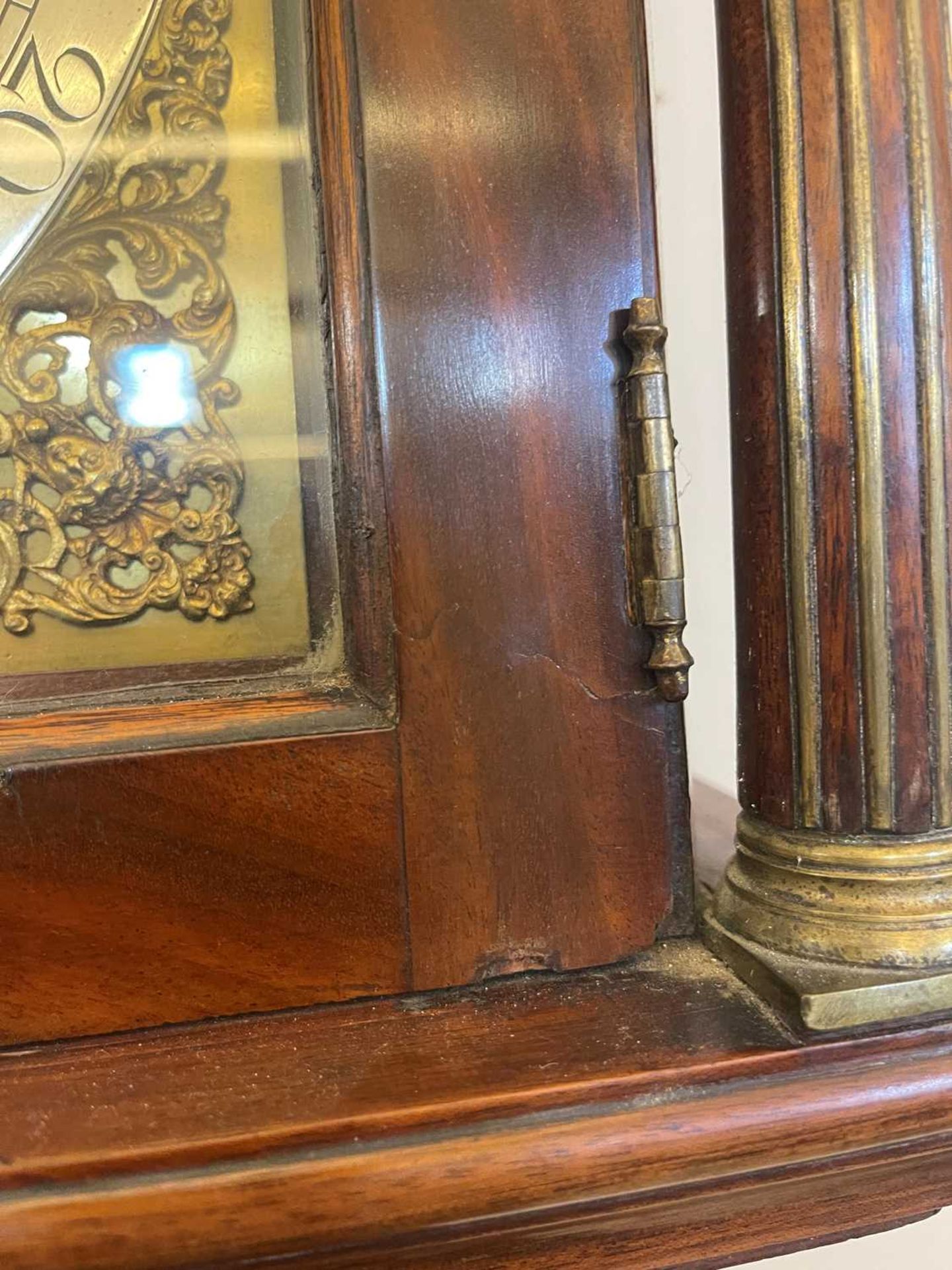 A George III mahogany longcase clock, - Image 18 of 26