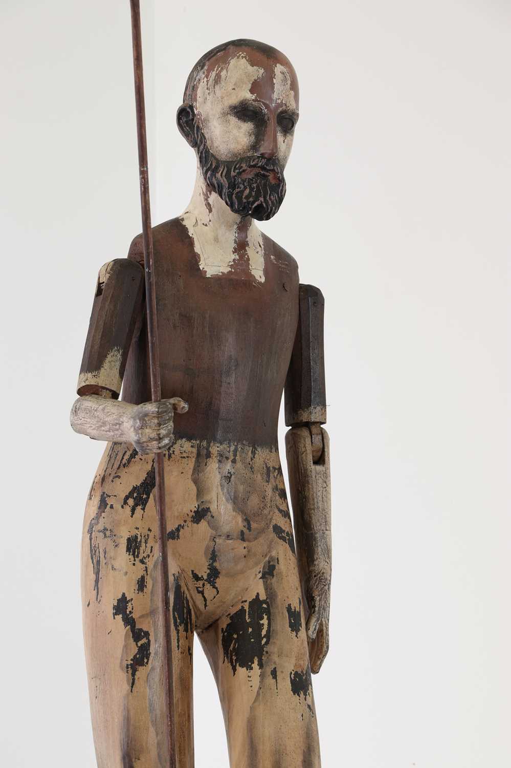 A Spanish Colonial Santos figure, - Image 5 of 7