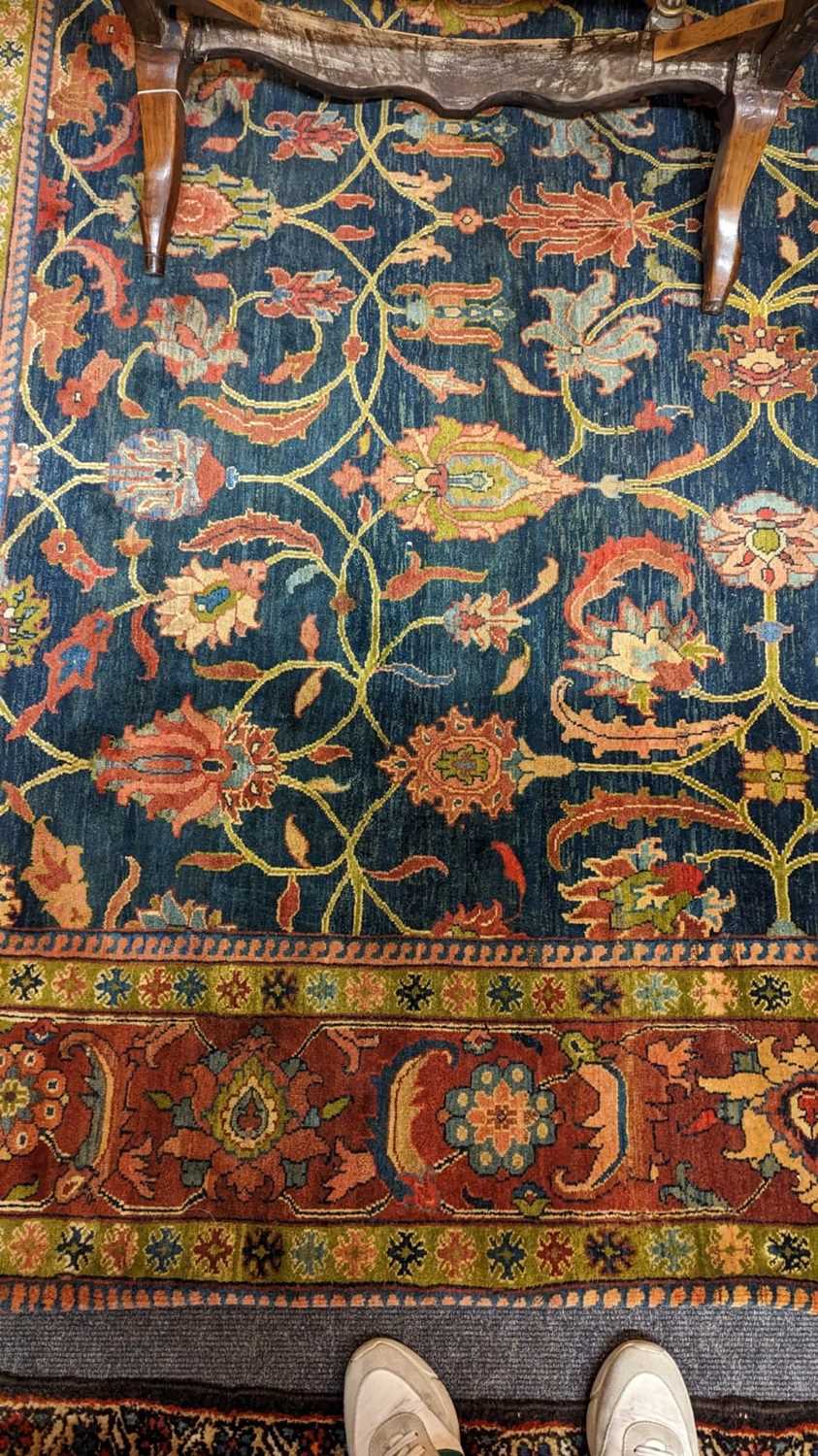 A Persian-style wool carpet, - Image 10 of 16